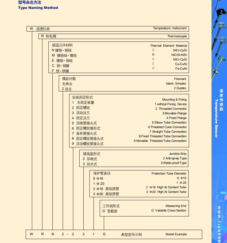 Assembly Thermocouple Assembly Thermocouple