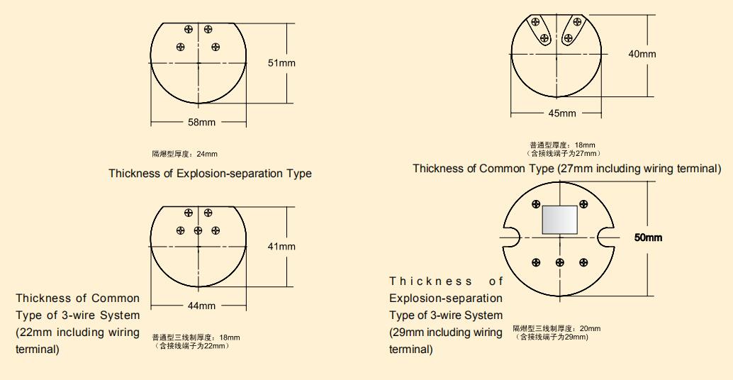 pt100 temperature sensor Transmitter