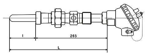 Blowing thermocouple Blowing thermocouple