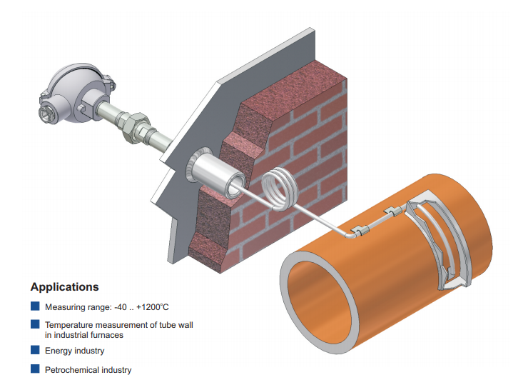 Knife Edge Type Thermocouple